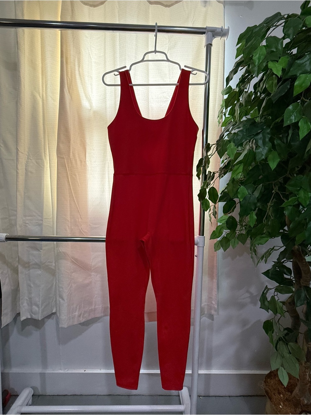 All in Motion Women’s Red One-Piece Athletic Jumpsuit – Size L